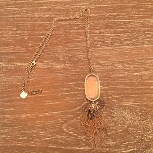 Kendra Scott Rose Gold Rayne in soft Pink